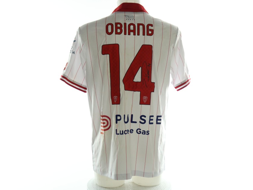 Obiang's Signed Unwashed Shirt, Catanzaro vs Monza 2026
