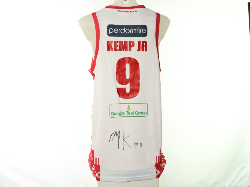 Kemp Jr.'s Estra Pistoia vs Olimpia Milano Signed Unwashed Kit, 2025