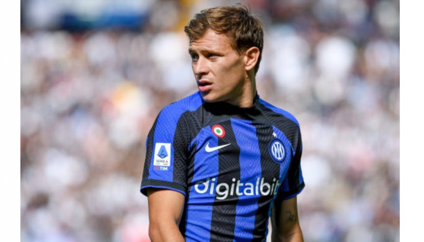 Barella Official Inter Signed Shirt, 2022/23
