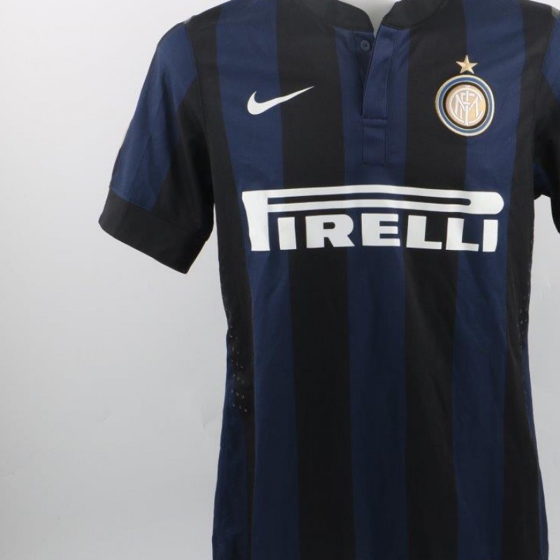Matchworn Guarin Inter shirt, worn Serie A 2012/2013