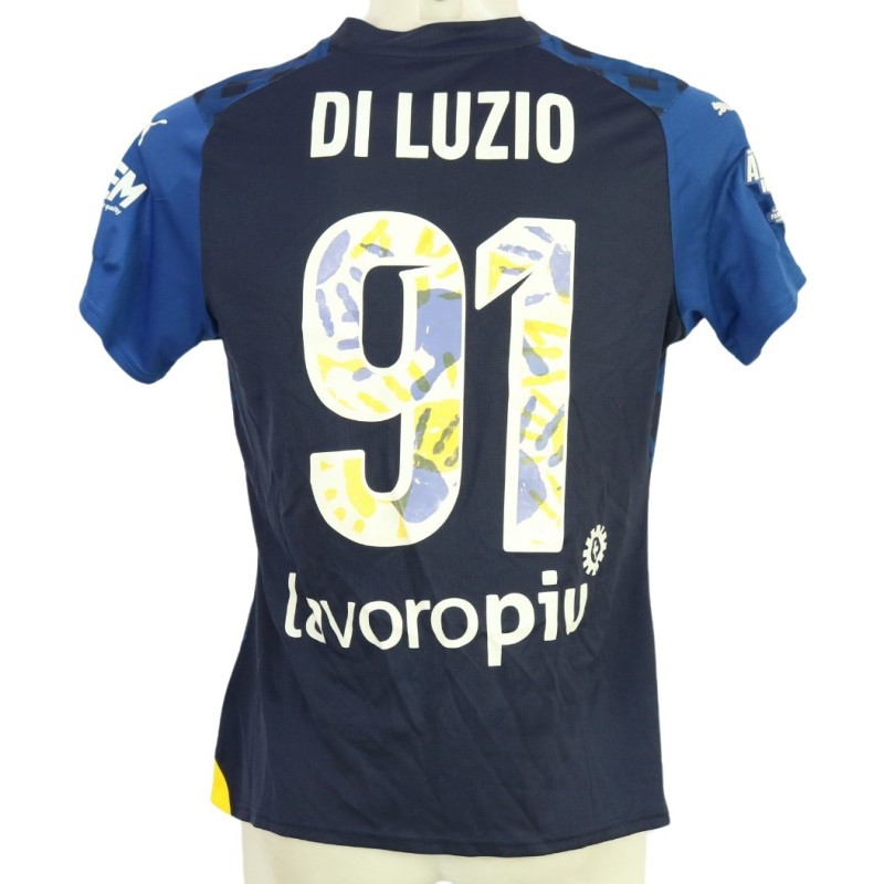 Di Luzio's Unwashed Shirt, Parma vs Ravenna Women 2024 - Patch Always With Blue