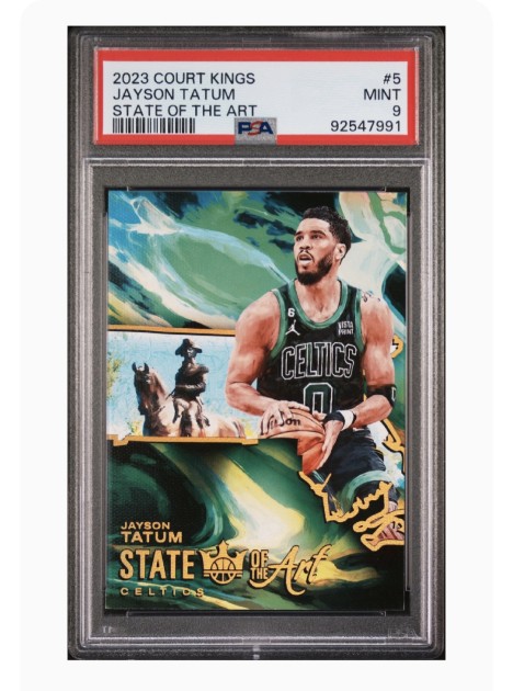 Jayson Tatum Boston Celtics Panini Card