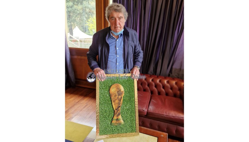 1982 World Cup Artwork Signed by the World Champions