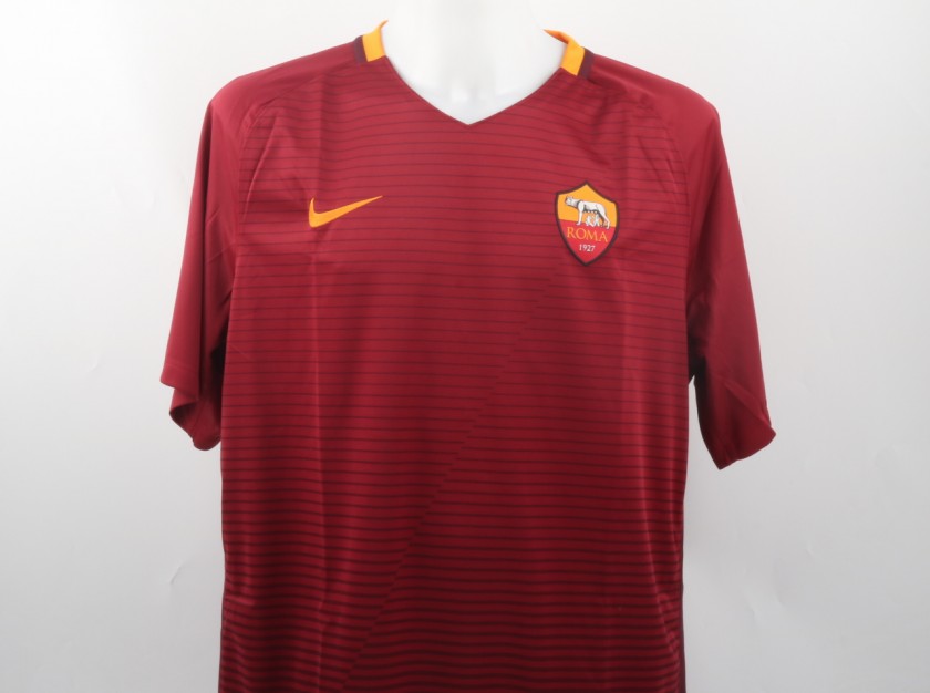 Totti Official Roma Shirt, Serie A 2016/17 - Signed