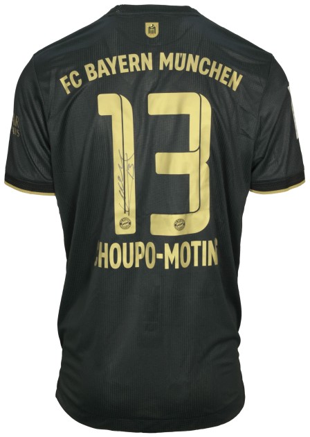 Choupo-Moting Bayern Munich Worn and Signed Shirt, 2021/22