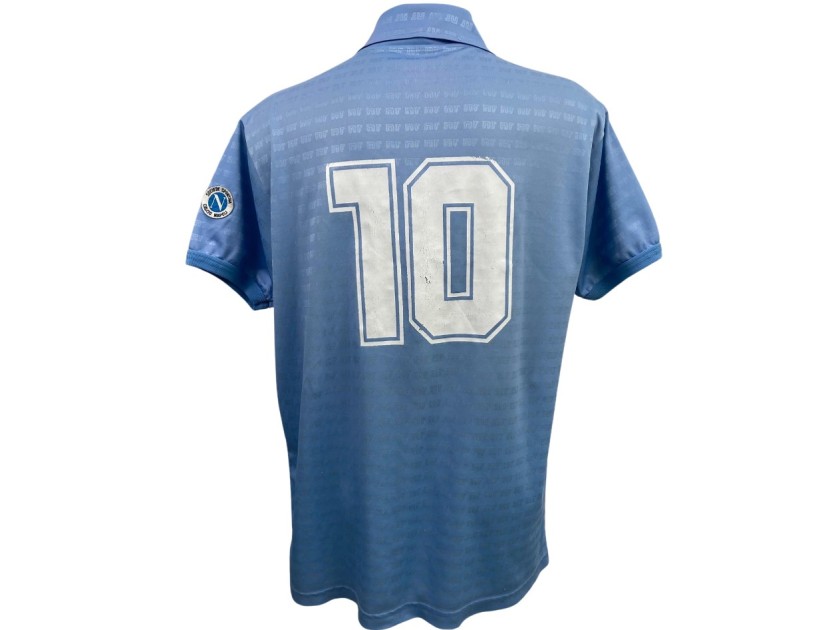 Maradona's Napoli Match Shirt, 1990/91