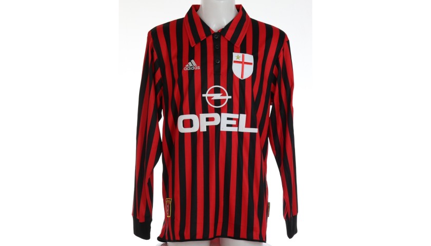 Shevchenko's Match-Issued/Worn Milan Shirt, Serie A 2001/02 CharityStars