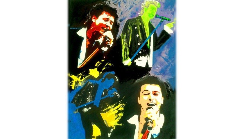 "Paul Young Live" by Gabriele Salvatore - Signed by Paul Young 