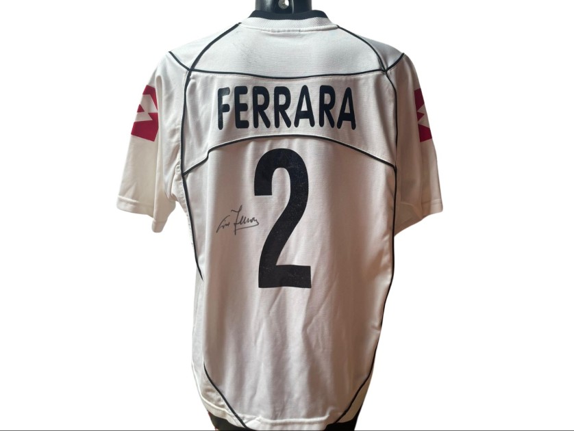 Maglia Ferrara Juventus, preparata 2002/03 - Autografata