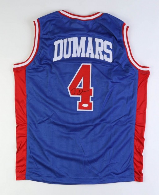 Canotta Joe Dumars Pistons - Autografata