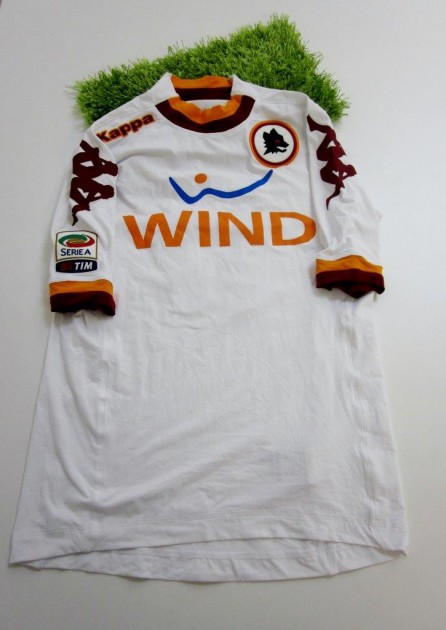 Roma match worn shirt, Nico Lopez, Serie A 2012/2013