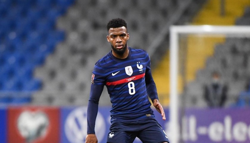 Thomas Lemar's France Signed Shirt