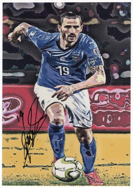 Artistic Print signed by Leonardo Bonucci