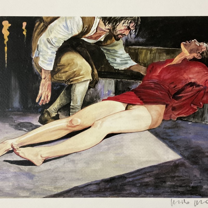"Caravaggio" by Milo Manara