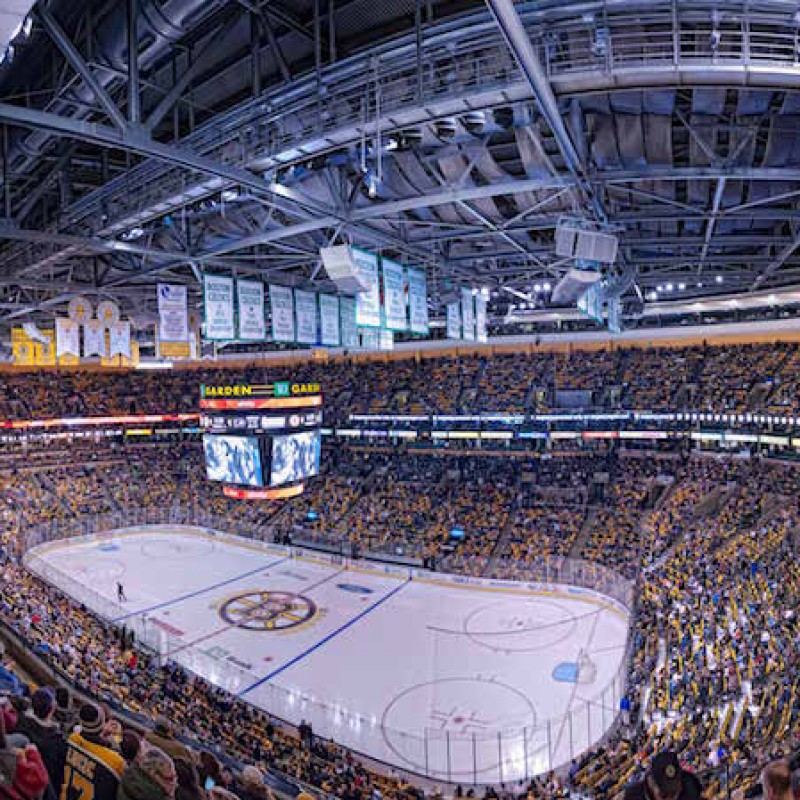 4 Glass Seats to See the Boston Bruins vs Buffalo Sabres on January 5, Including Airfare