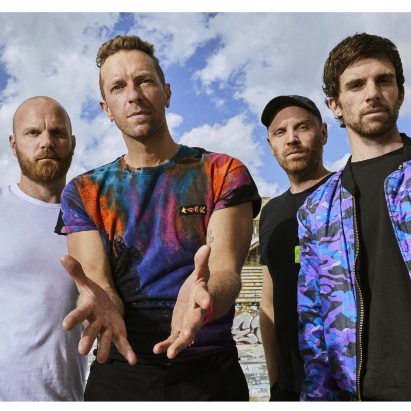 Il tour dei Coldplay "Music Of The Spheres": Due biglietti P1 per amici e famiglia a Roma