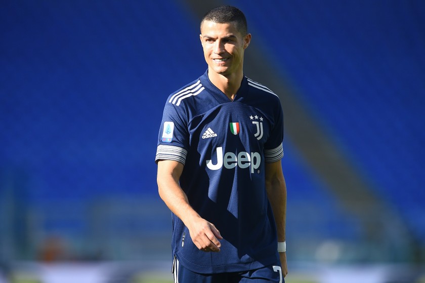 Ronaldo's Juventus Match Shirt, 2020/21