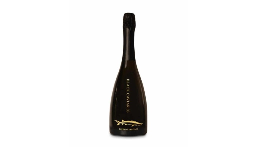 2 Sparkling Wine Bottle Black Caviar 03 Imperial Heritage