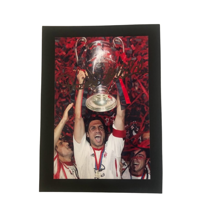 Photograph - Signed by Paolo Maldini