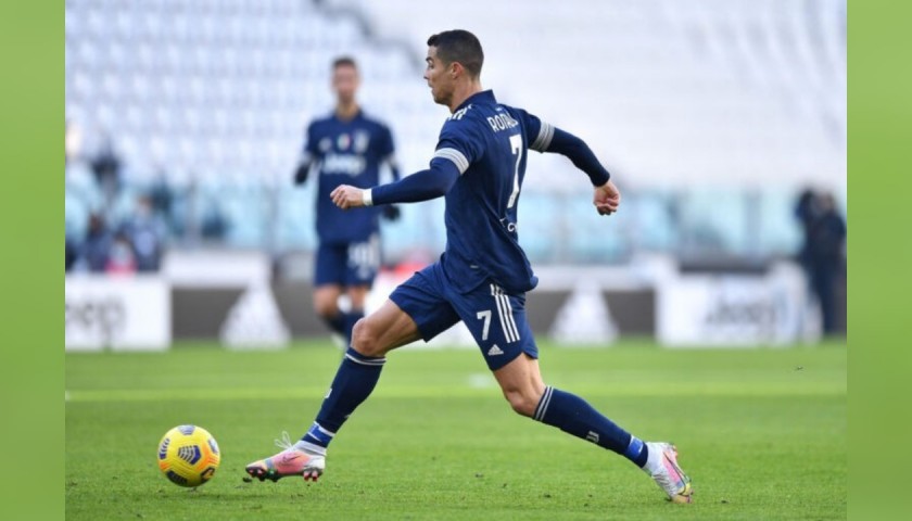 Ronaldo's Juventus Signed Match Shirt, 2020/21 - CharityStars