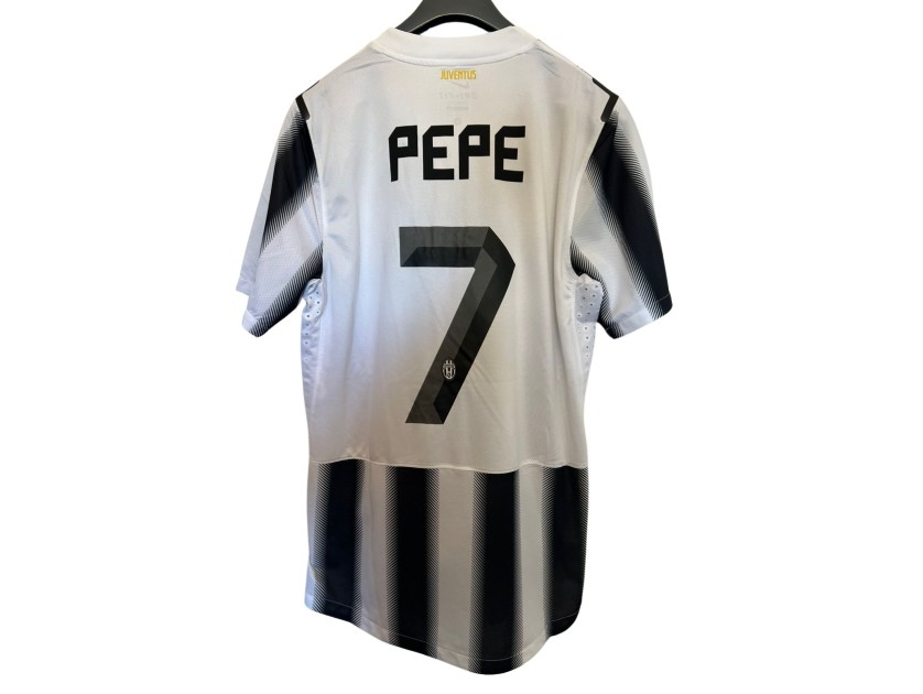 Pepe's Juventus Match-Issued Shirt, 2011/12