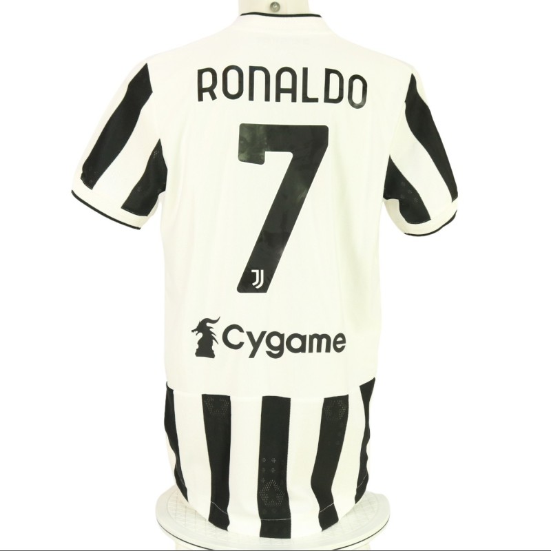 Cristiano Ronaldo's Match-Issued Shirt, Atalanta vs Juventus - Italian Cup Final 2021