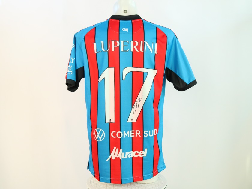 Luperini's unwashed Signed Shirt, Catania vs Trapani Coppa Italia 2024/25 