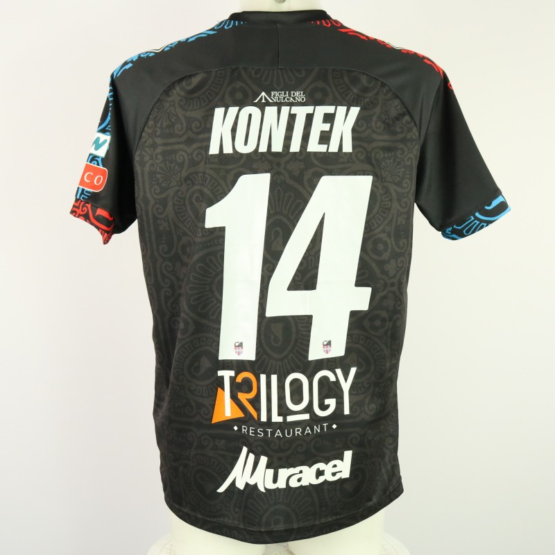 Kontek's Unwashed Shirt, Catania vs Monterosi Tuscia 2024