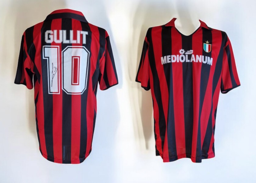 Ruud Gullit's AC Milan Signed Shirt