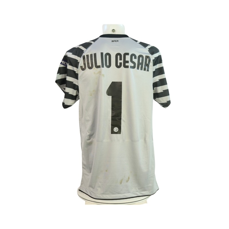 Julio Cesar's Inter Match-Worn Shirt, UCL 2011/12