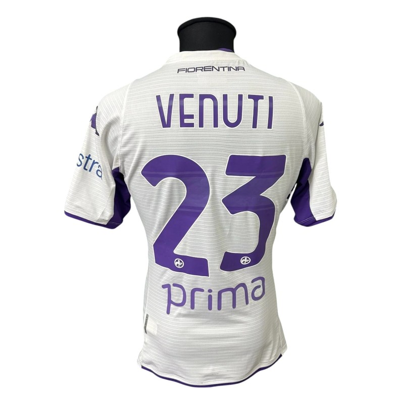 Venuti's Napoli vs Fiorentina Unwashed Shirt, Italian Cup 2022