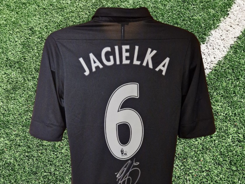 Phil Jagielka Signed Everton 2012-13 Official Third Football Shirt