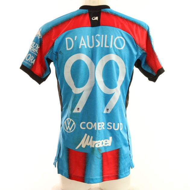 D'Ausilio's Signed Unwashed Shirt, Catania vs Foggia 2025