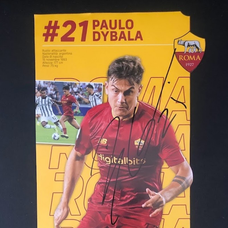 Calendar Signed by Paulo Dybala
