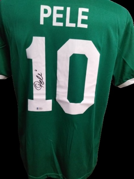 Pele Replica New York Cosmos Signed Shirt, 1977