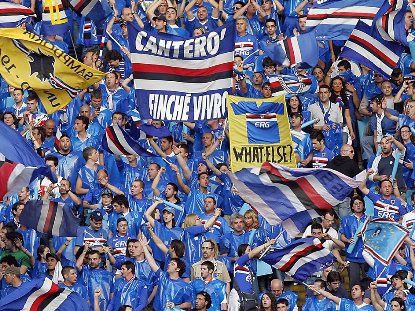 See Sampdoria vs Inter or vs Lazio from VIP places with WalkAbout