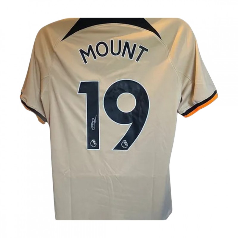 Mason Mount's Chelsea 2022/23 Signed Official Away Shirt