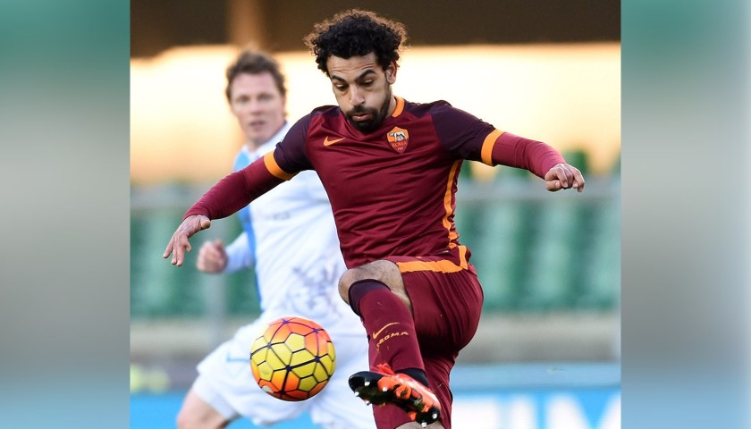 Salah's Worn and Unwashed Shirt, Chievo-Roma 2016
