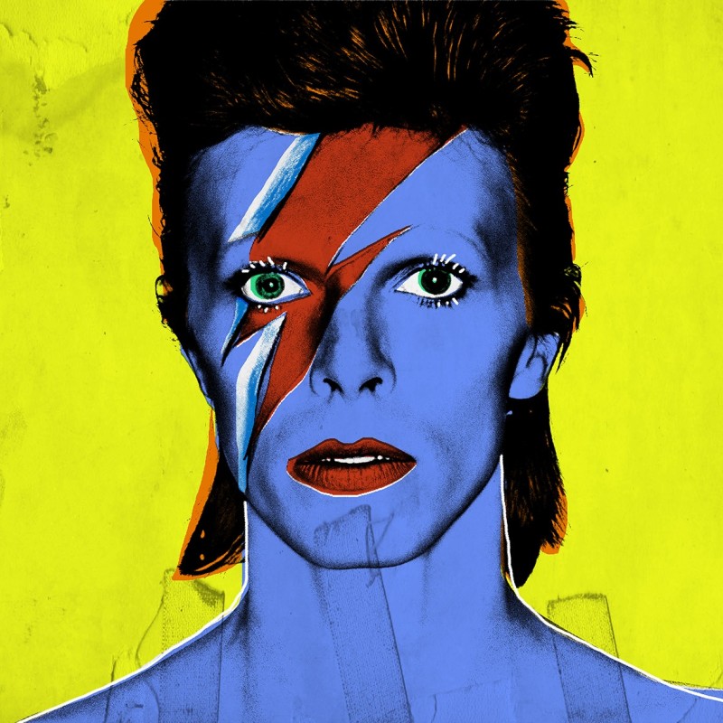 "Ziggy Stardust" Original by Andrea Pisano - Icon Pop