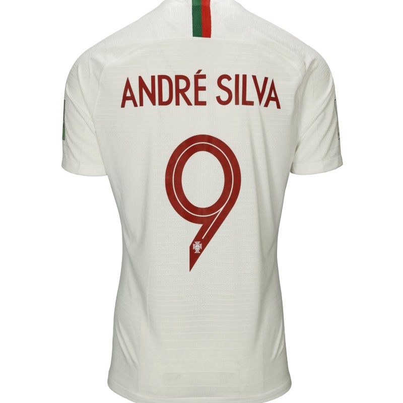 Andre Silva's Uruguay vs Portugal Match-Issued Shirt, WC 2018