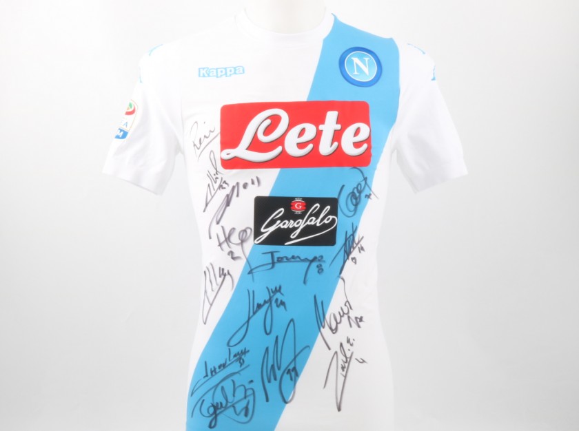 Pavoletti match issued/worn Shirt, Serie A 2016/17 - Signed by the players