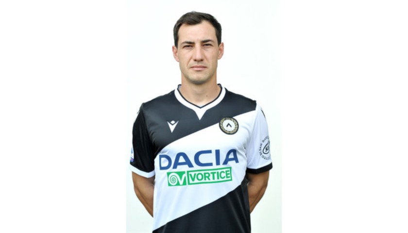 Jajalo Udinese-Crotone 2020 Match Issued Shirt