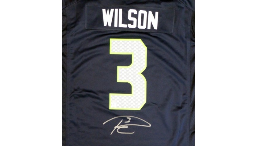 Russell Wilson Signed Seahawks Jersey