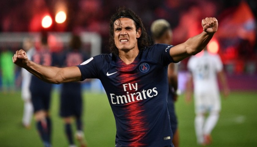 NIKE EDINSON CAVANI PARIS SAINT-GERMAIN PSG HOME JERSEY 2018/19 –