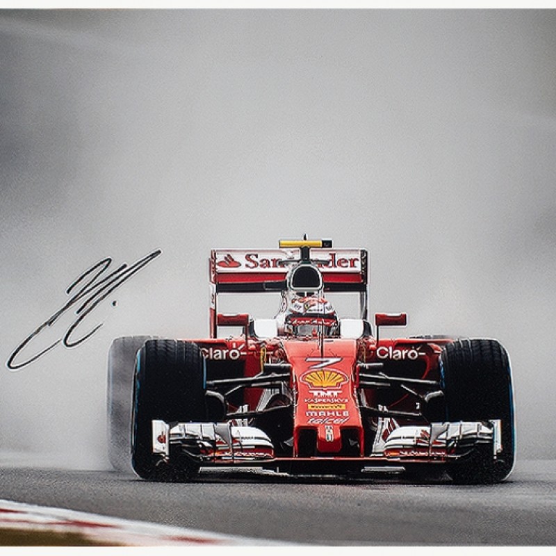 Kimi Raikonen - Signed Photo Formula 1