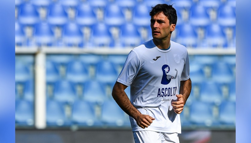 Augello's Worn T-Shirt, Sampdoria-Hellas Verona, Special #8march