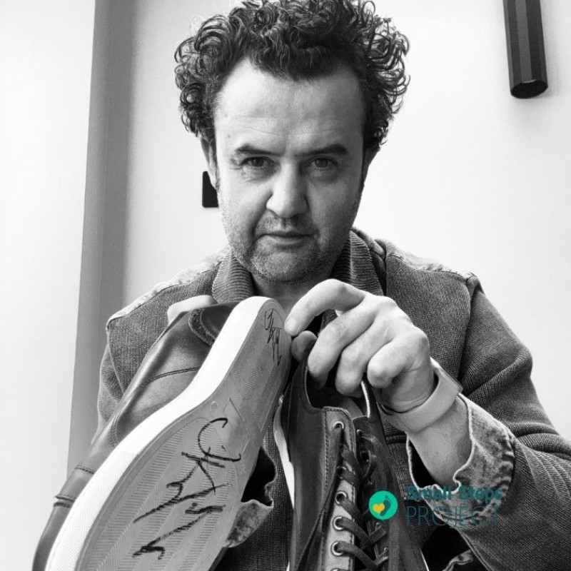 Danny Mays' Worn and Signed Shoes
