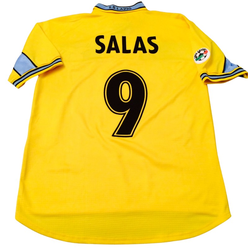 Salas' Lazio Match-Issued Shirt, 1998/99