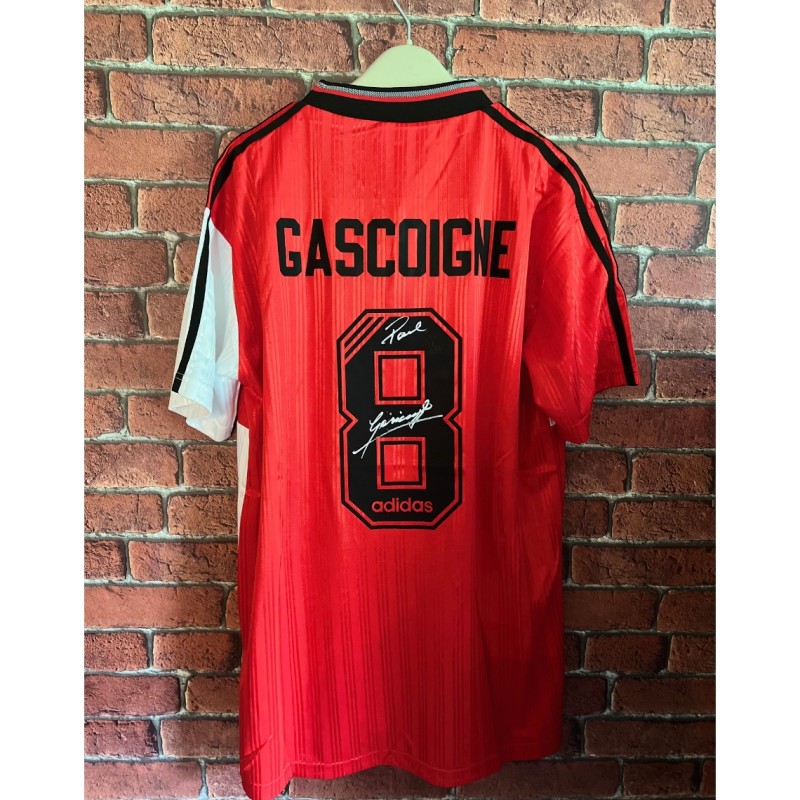 Paul Gascoigne's Rangers 1995/96 Signed Away Shirt