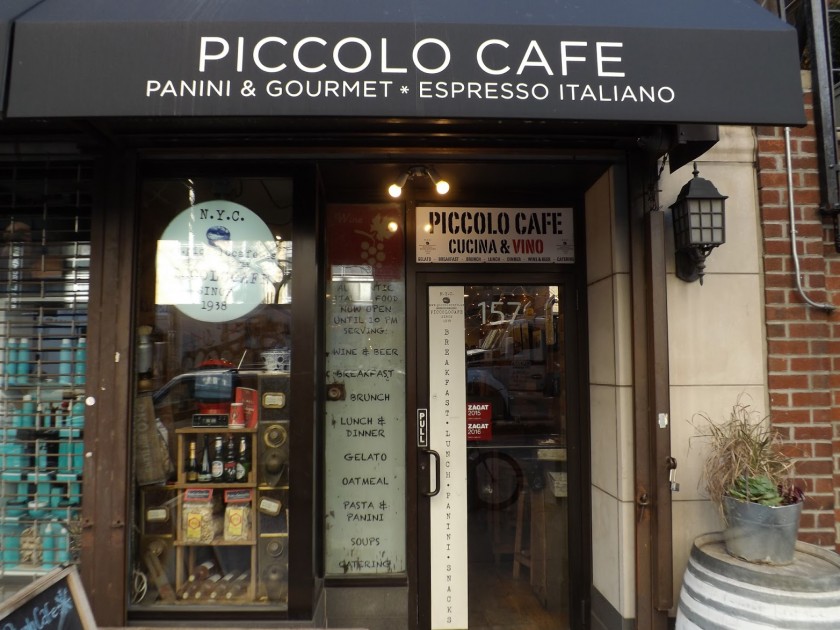 Dinner for two at Piccolo Cafe in New York City
